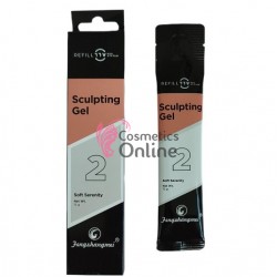 Gel UV / LED FSM Sculpting Gel de constructie, 15ml REFILL ALL PRO System - 02 Alb (White) Soft Serenity